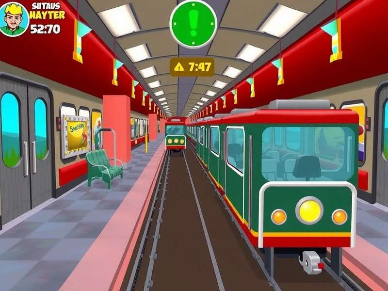 Subway Frenzy Master Indore Gameplay Screenshot